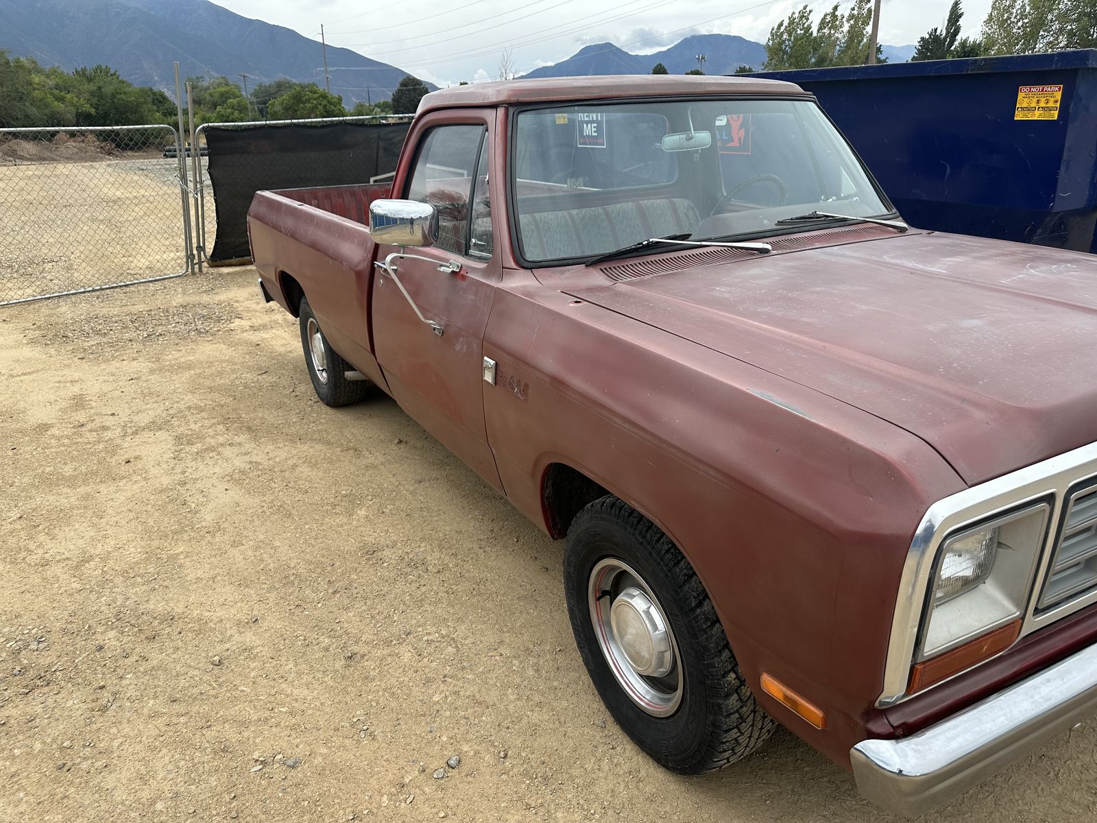 1982 DODGE RAM 150 Miser