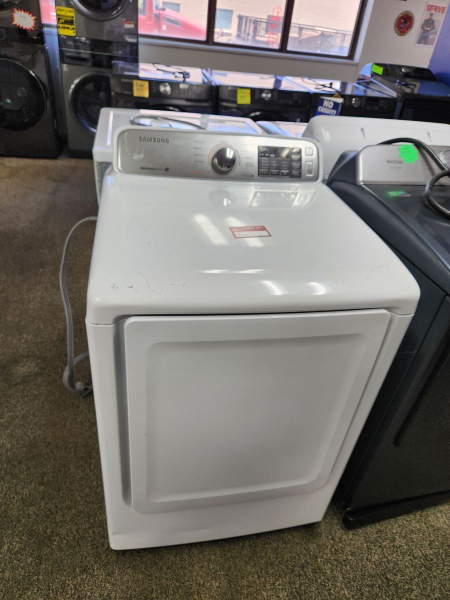 NICE SAMSUNG TOPLOAD ELECTRIC DRYER! W-WARRANTY