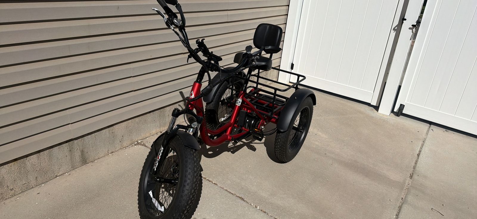 2026 Addmotor E trike - with only 10 miles on it