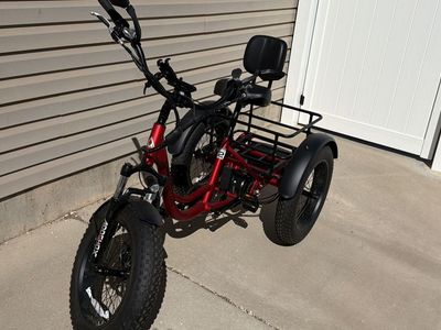 2026 Addmotor E trike - with only 10 miles on it