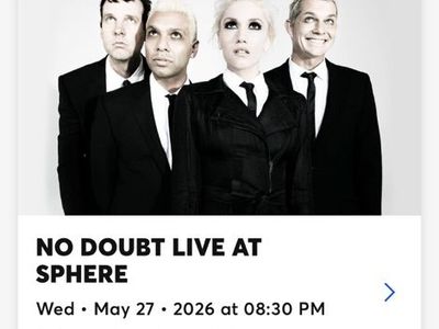 No Doubt Tickets