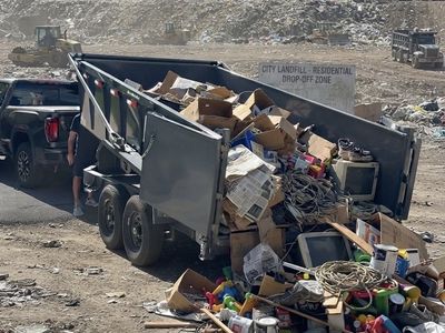 7x14x36” Dump Trailer Rental – $90/Day – Corner Canyon Hauling