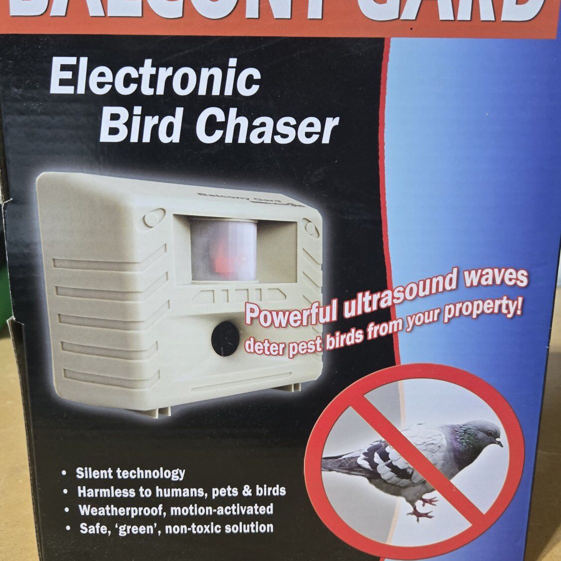 Ultrasonic bird chaser