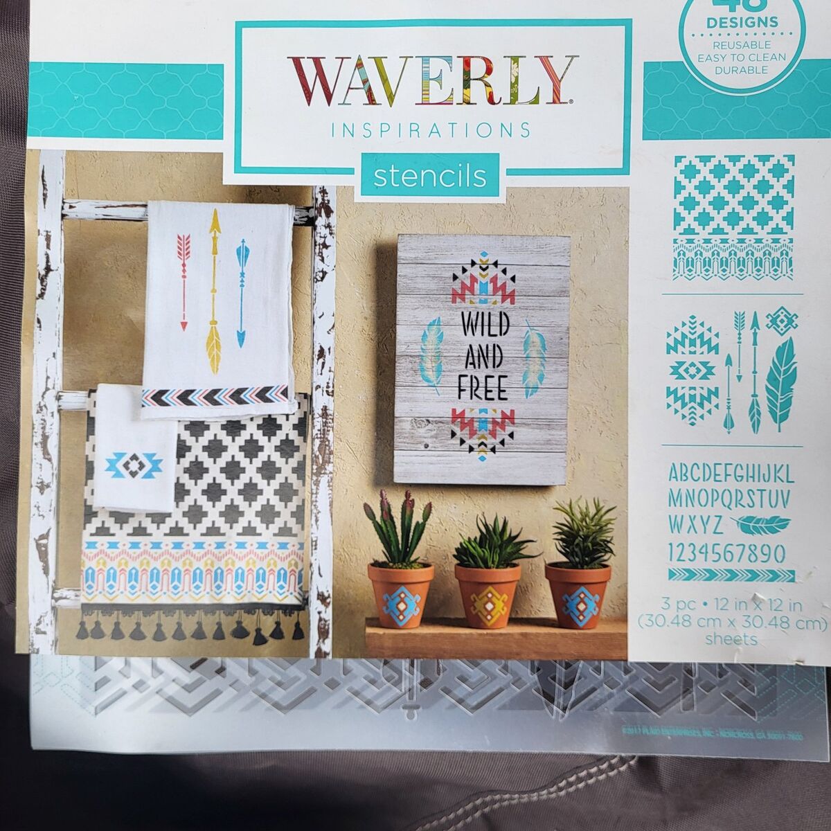 Plastic Stensils for Crafting