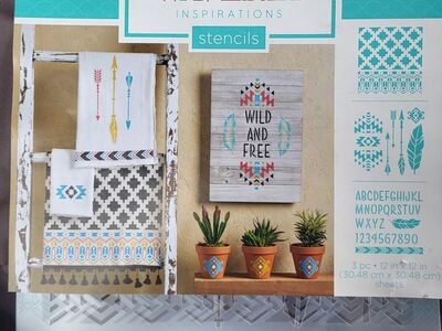 Plastic Stensils for Crafting