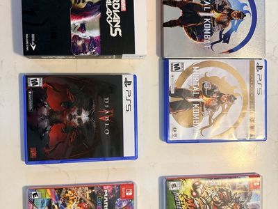 Nintendo switch and PS5 games for sale