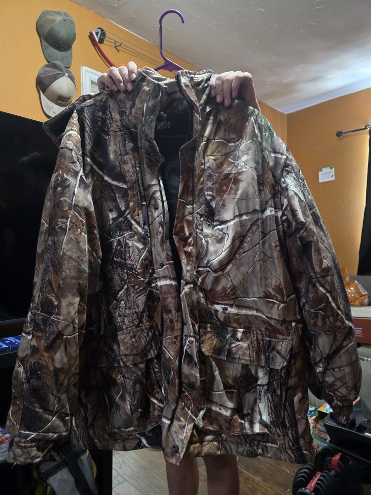 Kings River Camo Hunting Coat Lg