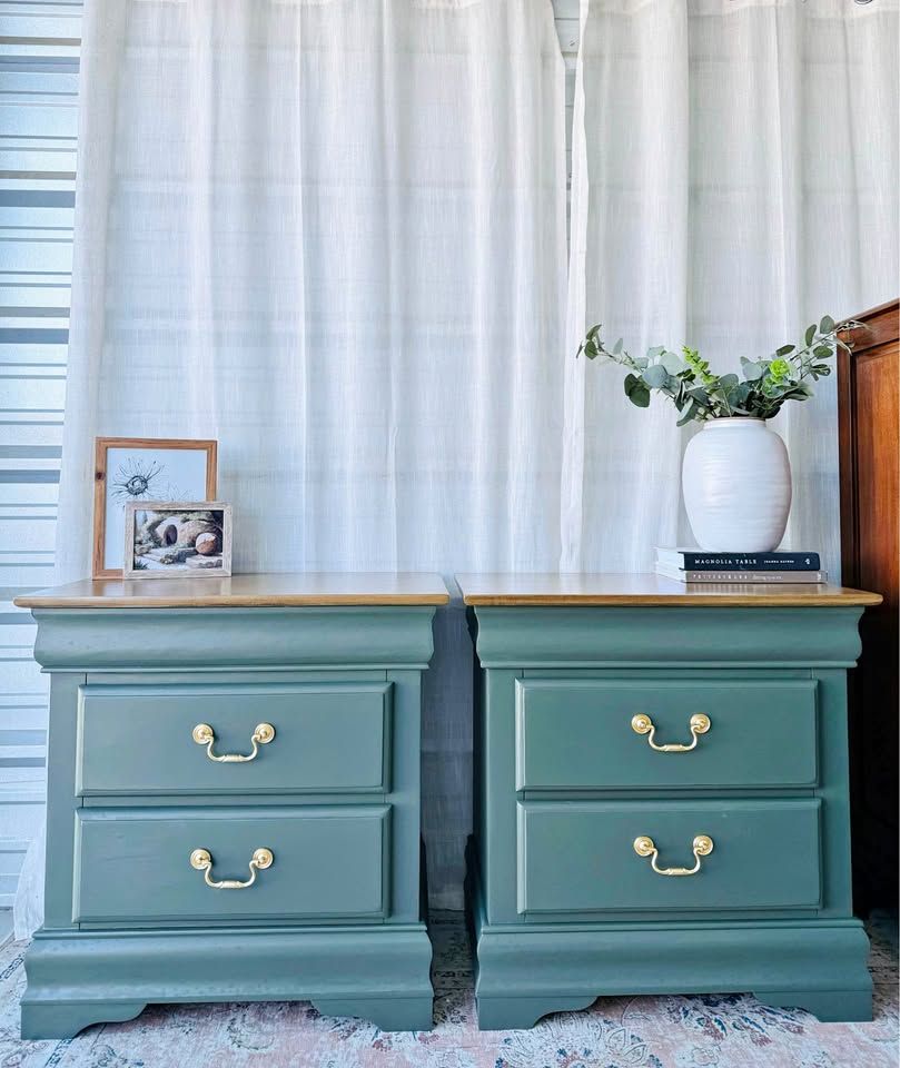 Modern Chic 2 Drawer Nightstands| Modern Nightstands | 2 Drawer Nightstands #2