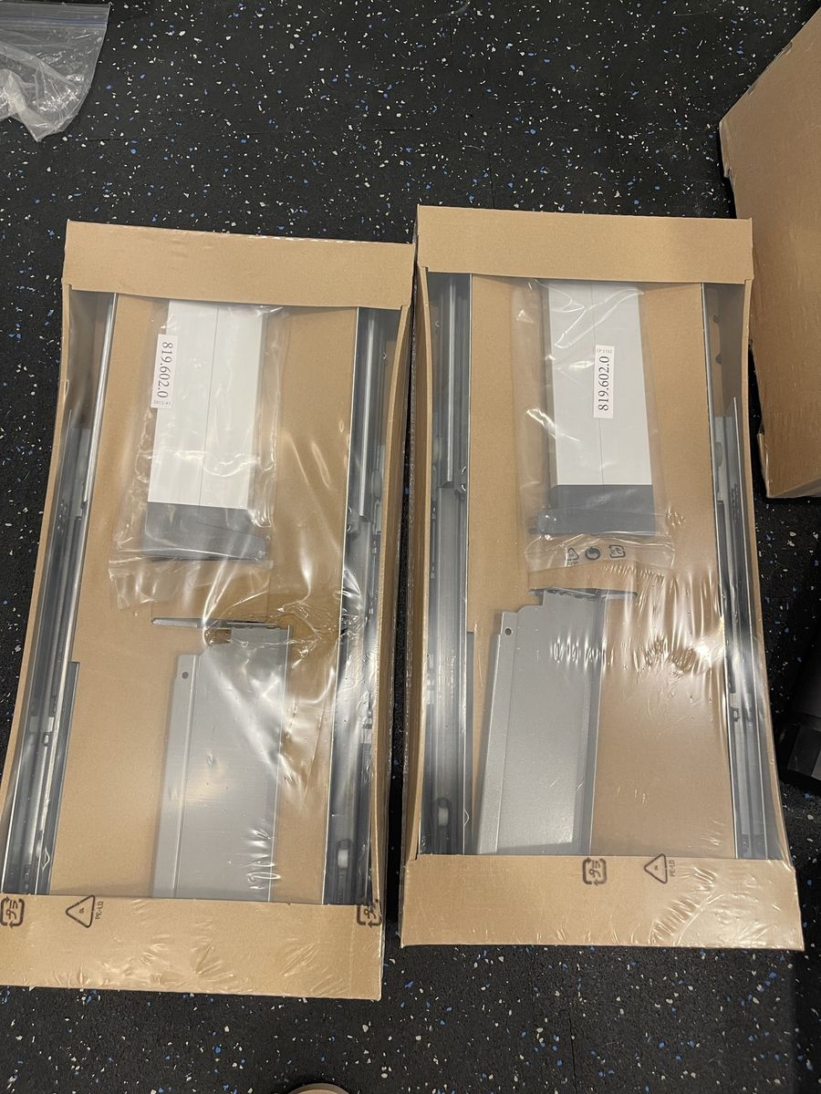 Ikea Rationell drawers - Metal (Qty 2)