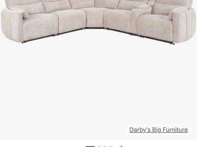 Parker House Modesto 6-Piece Buttercream Power Reclining Sectional - Free delivery!