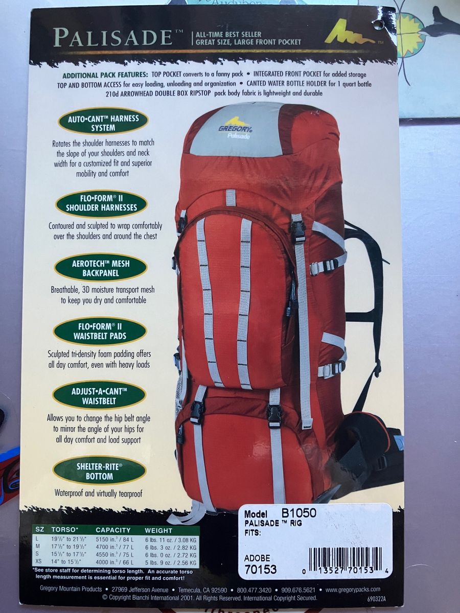 Gregory Palisade Backpack