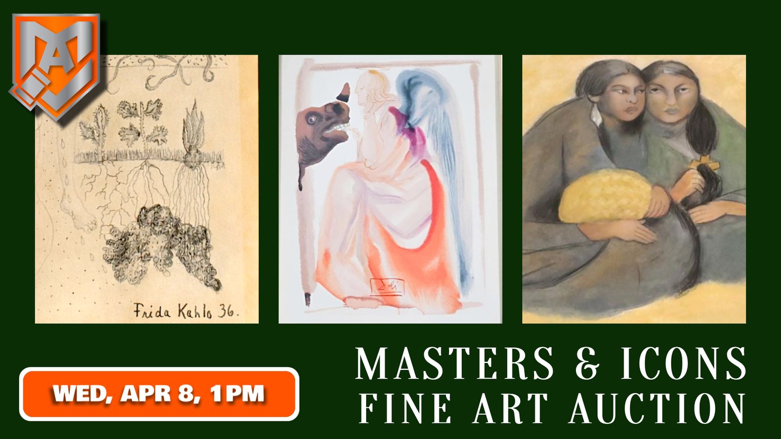 Fine Art Online Auction Ends April 8th