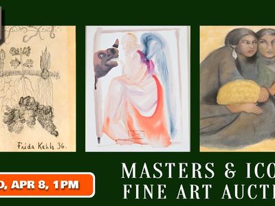 Fine Art Online Auction Ends April 8th