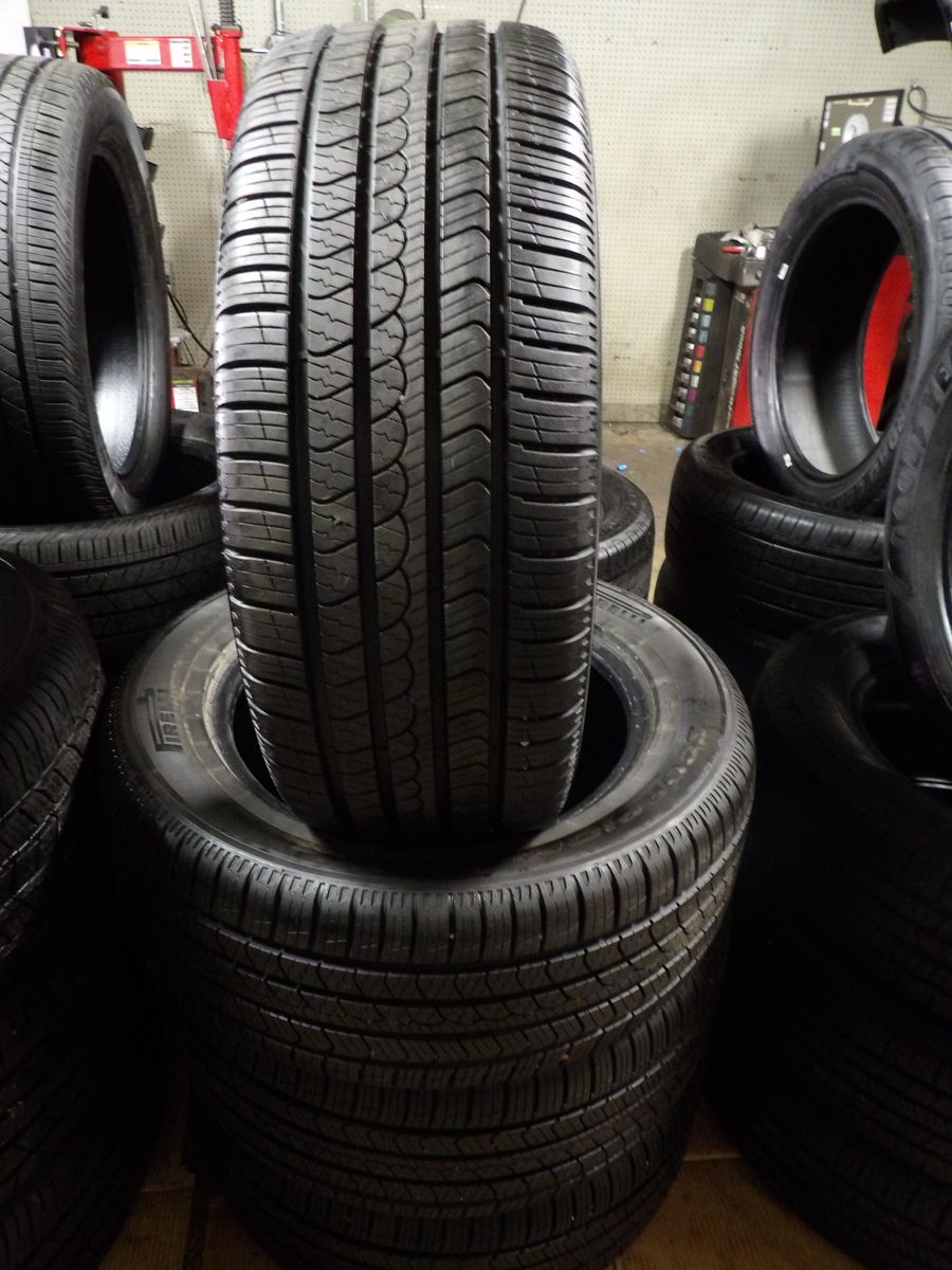 235/60R18 PIRELLI SCORPION AS PLUS SET OF USED TIRES