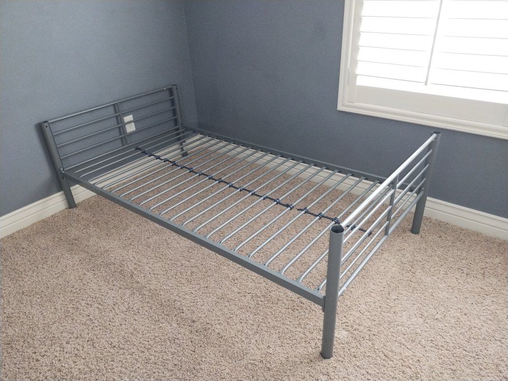 Twin metal bed frame