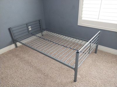 Twin metal bed frame