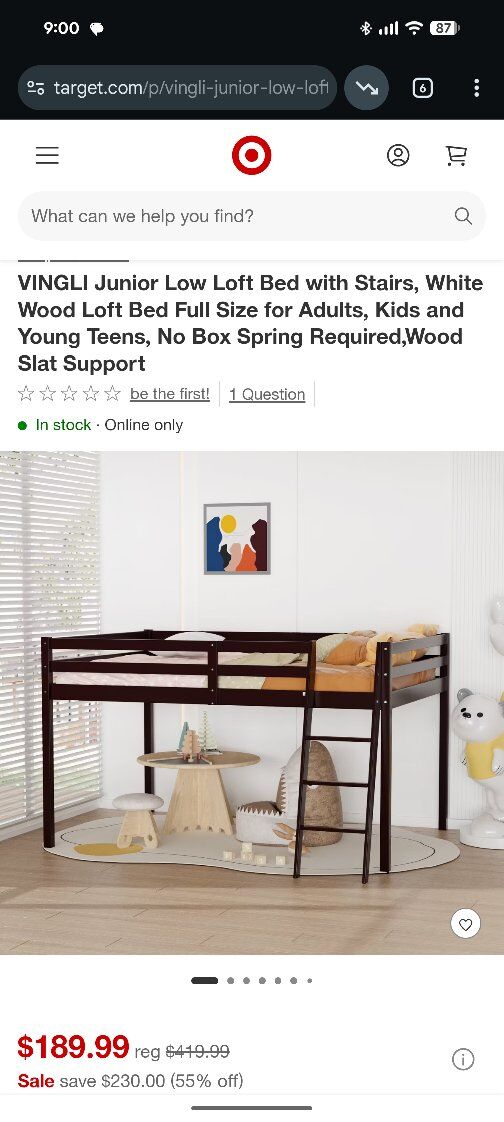 full loft bed