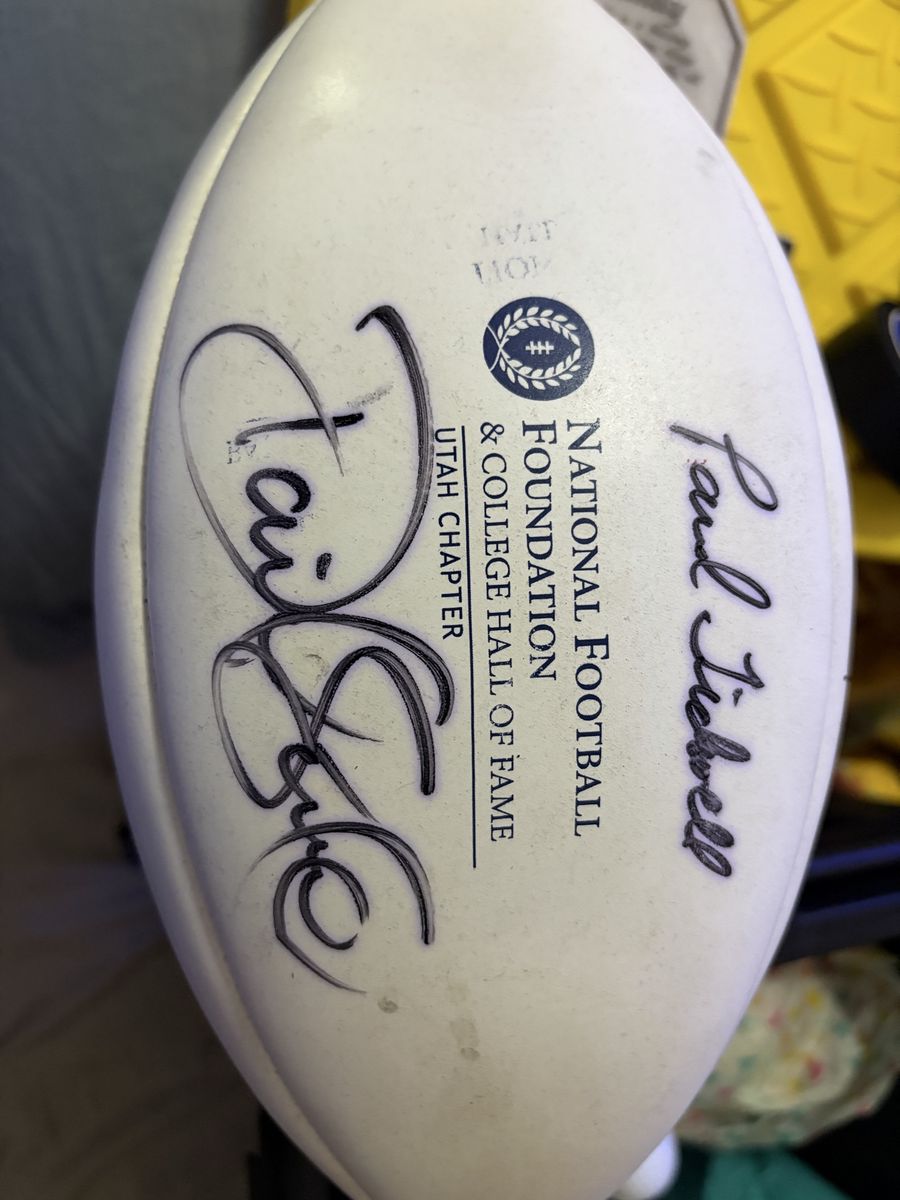 Collectible BYU Signed Football