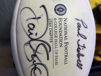 Collectible BYU Signed Football