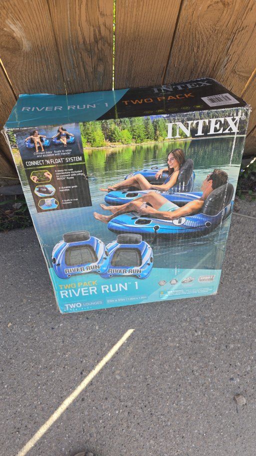 intex  river lounges