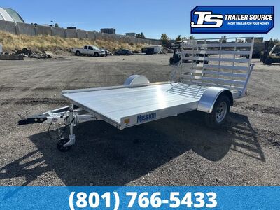 7x12 Alcom FlexHaul Aluminum Trailer - Interior - 3.5K GVWR -
