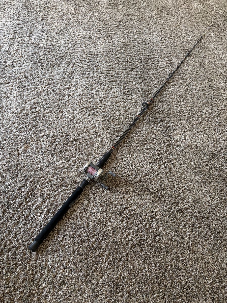 Zebco Rhino Glowtip 6'6" Medium-Heavy Spinning Rod & Reel Combo