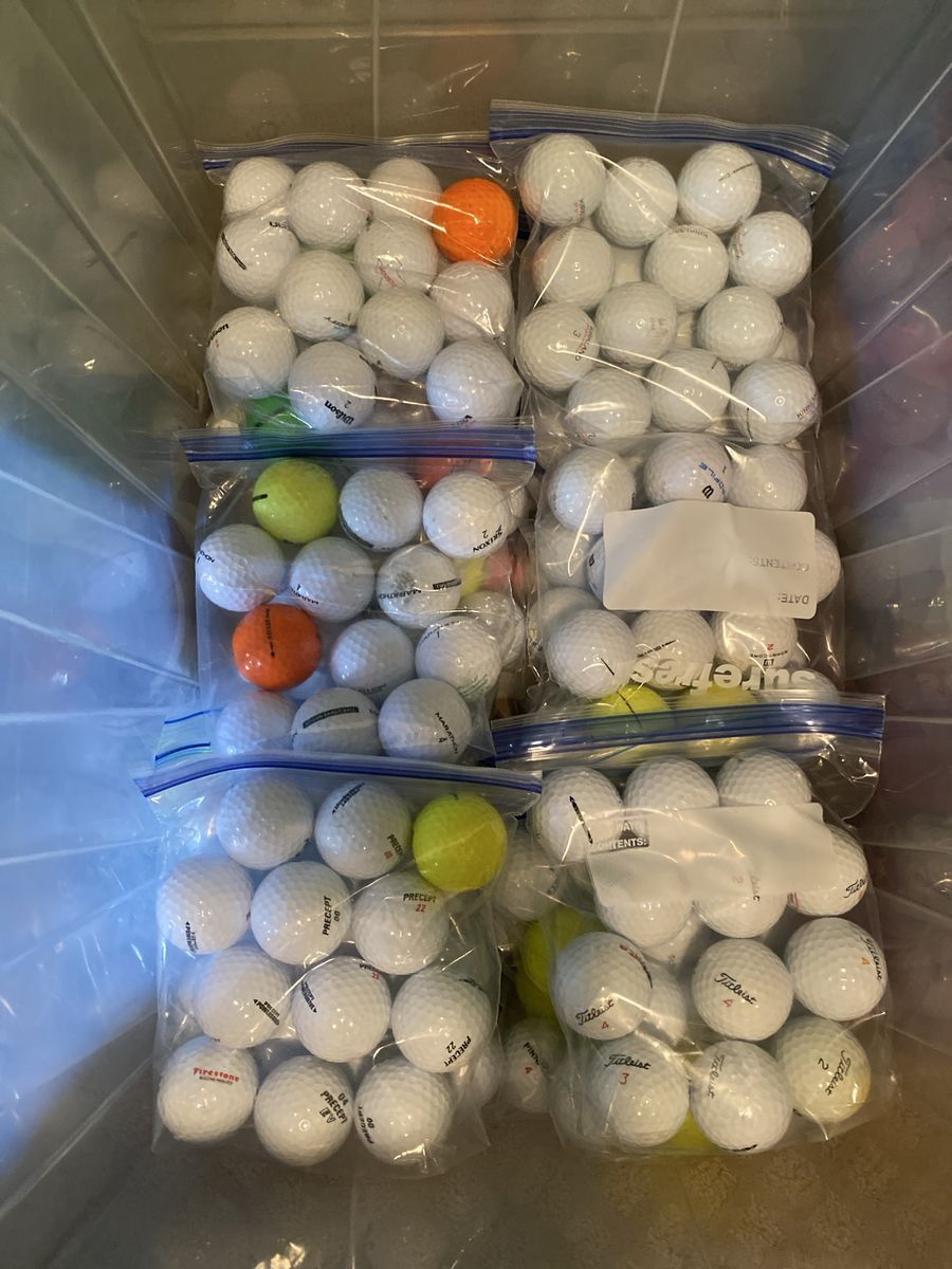 Assorted Used Golf Balls - Bulk Lot (Titleist, Wilson, Precept, Firestone) - Mixed Brands & Colors CLEAN *$5/dozen*