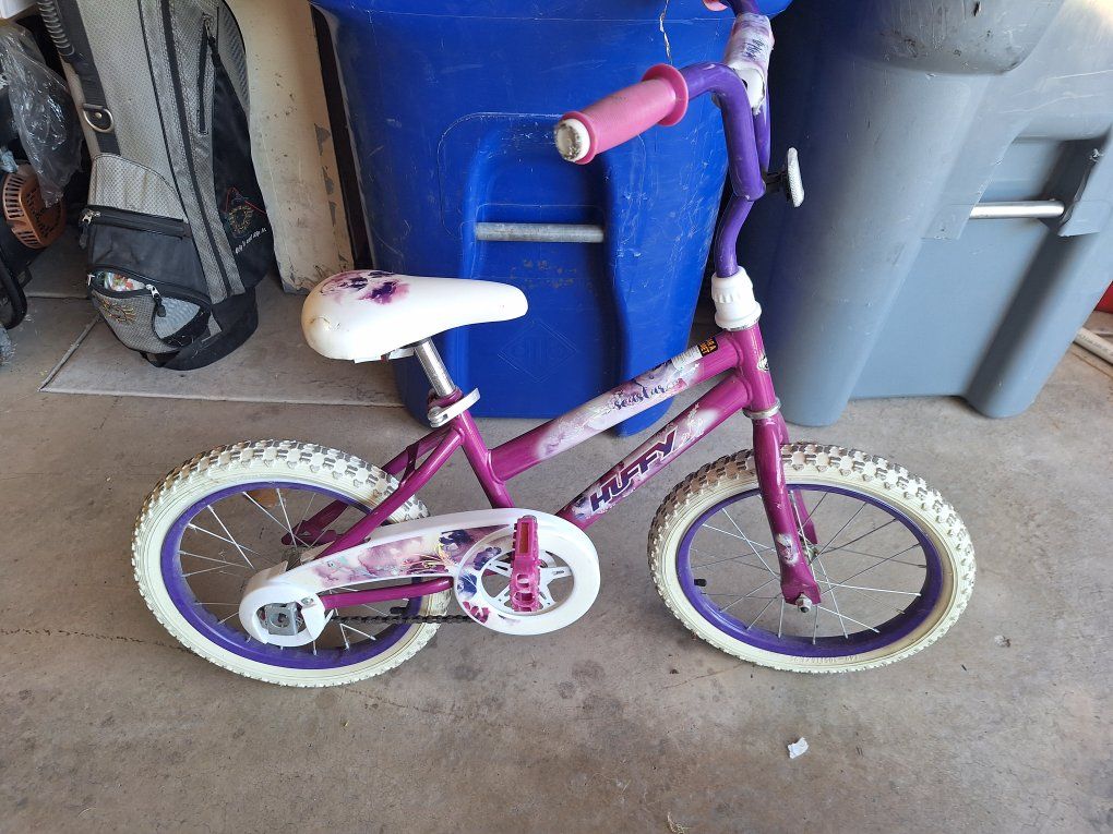 Girls 16" Bike Huffy Seastar