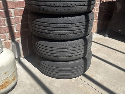 2017 Subaru Impreza base stock steel wheels and tires