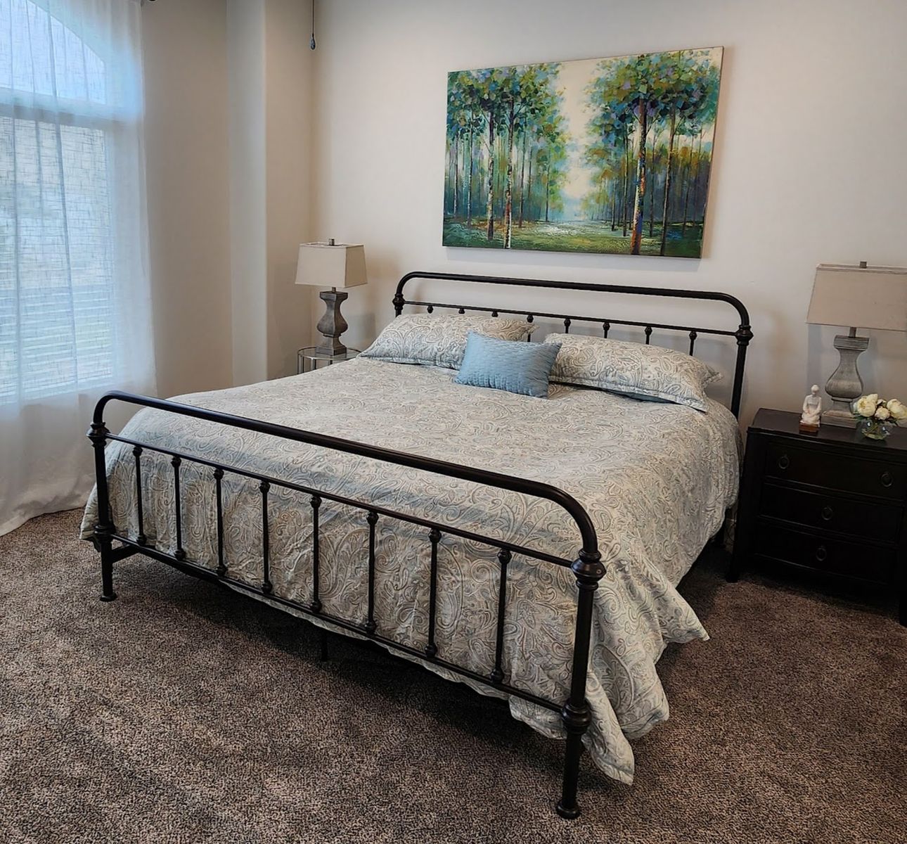 King Metal Bed Frame