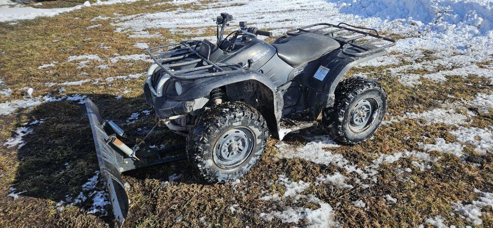 2005 yamaha kodiak 450 with plow