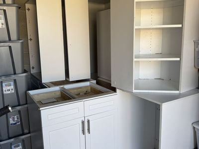 New Cabinets Assembled w/ Hardware (12)