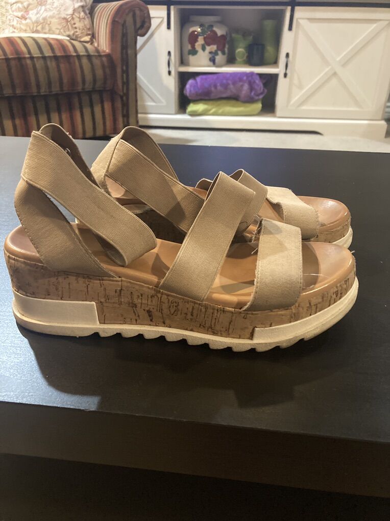 Platform Womens Sandals Size 8