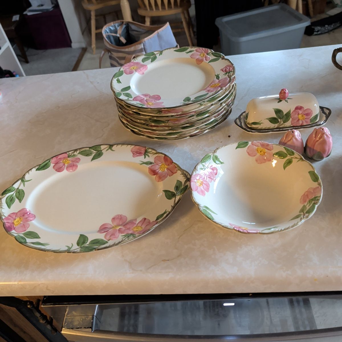 full set of vintage china USA
