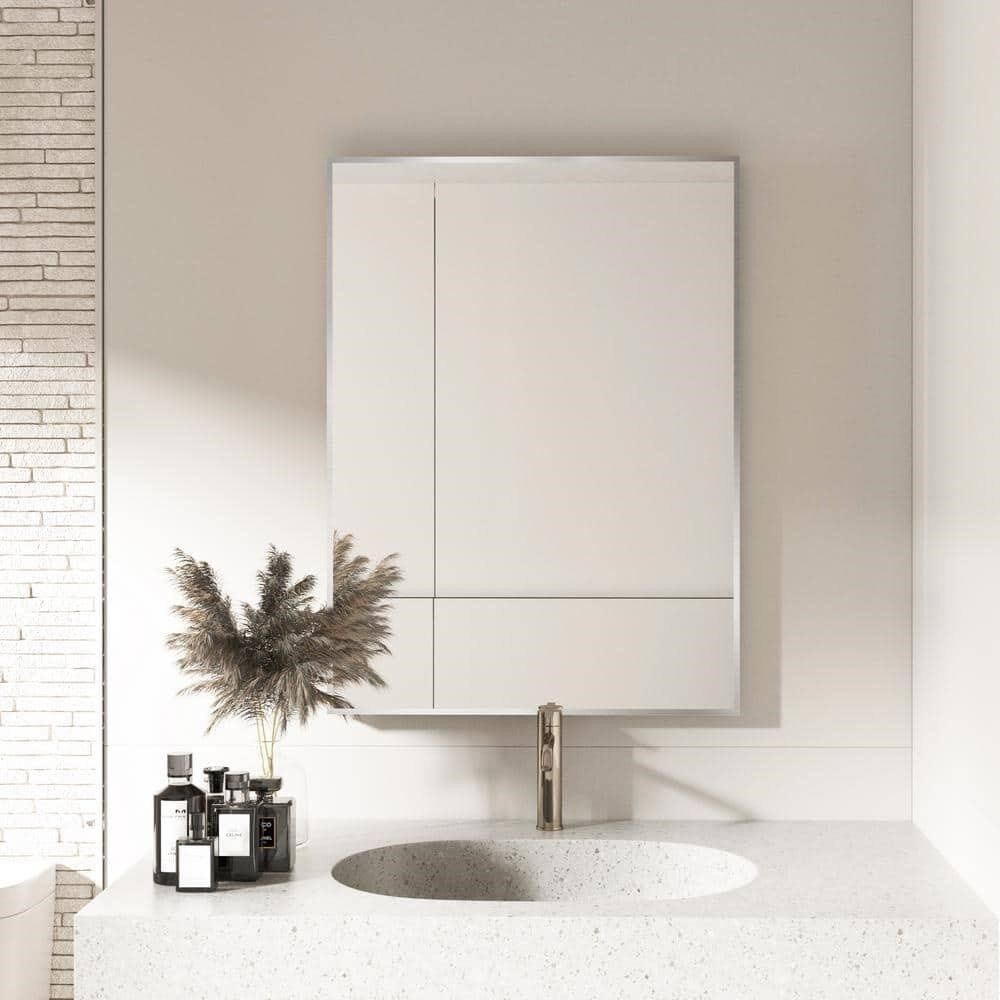 Rectangle Aluminum Vanity Mirror 30x22in