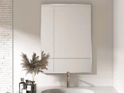 Rectangle Aluminum Vanity Mirror 30x22in