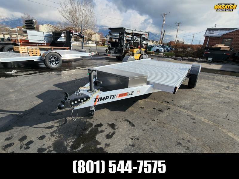 2026 Timpte 6.5X14 514 EZ Load Drop Deck Aluminum Utility Trailer