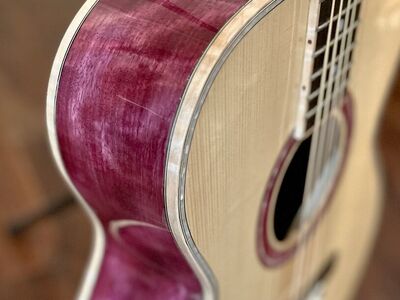 Custom luthier built acoustic guitar - LOCAL LUTHIER!