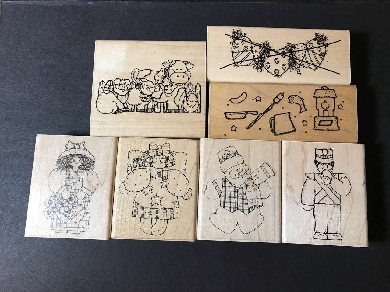 PICK 1 or All Rubber Stamps for Scrapbooking or Making Cards, New and Used $5.00 minimum purchase, Prices Vary, Ask for Price