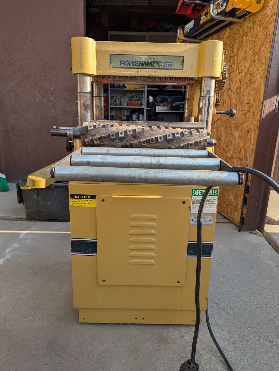 PowerMatic 15 - 15" Planer