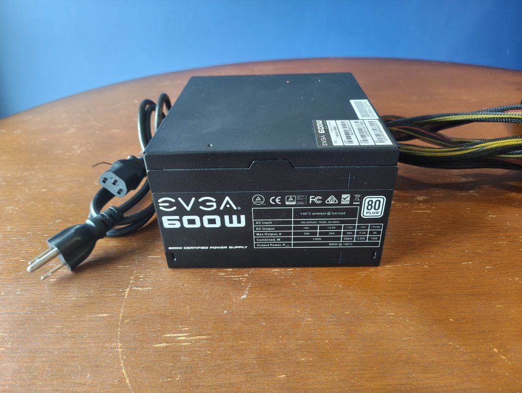 EVGA 600W Computer Power Supply