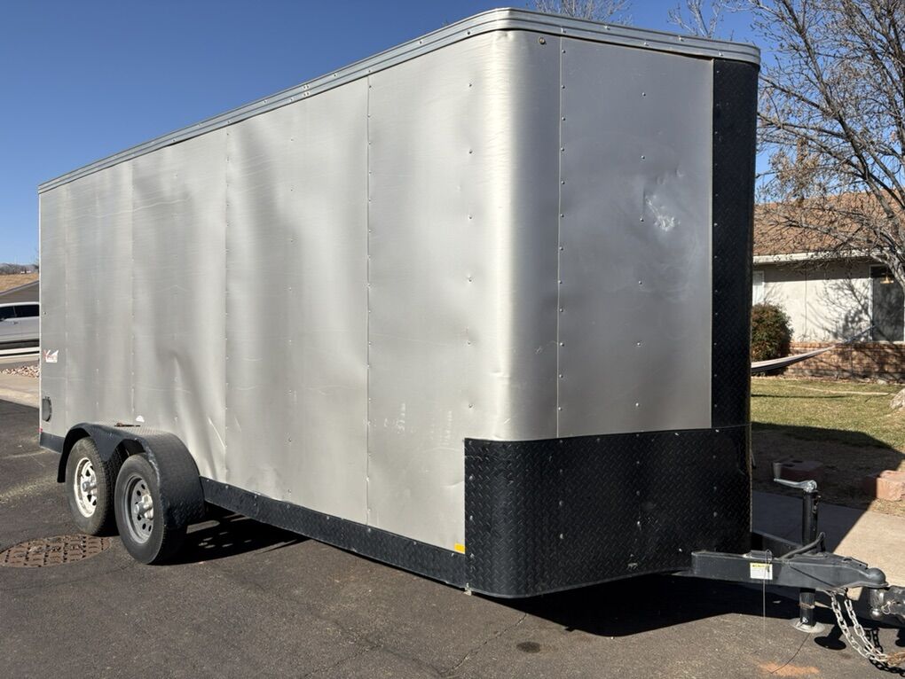 2019 Mirage 7x16 Enclosed Trailer