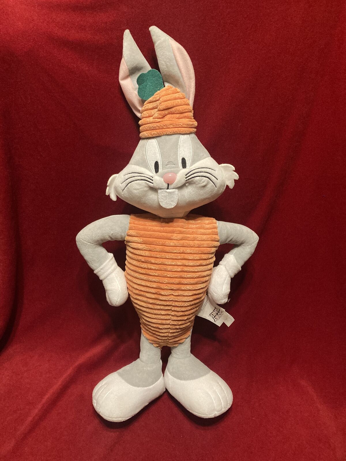 Looney Tunes 27 Inch Carrot Bugs Bunny Plush New