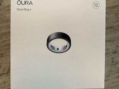 Oura Ring 4 Smart Ring Size 12 - Stealth (New Unopened)