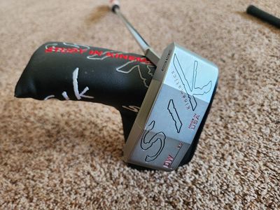 SIK Golf Descending Loft Technology Putter with Evnroll Grip and Cover