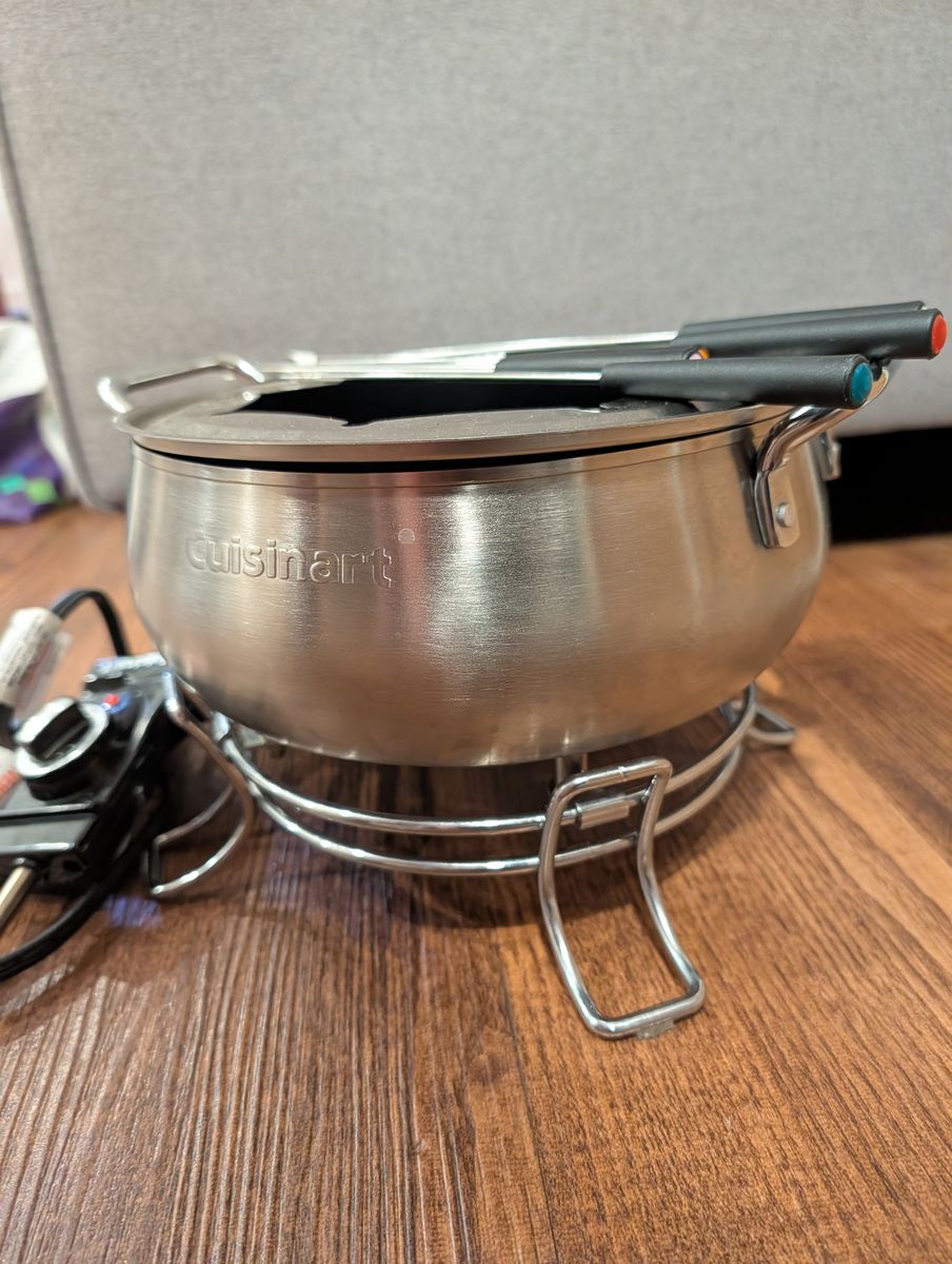 Cuisinart Electric Fondue Set CFO-3SS