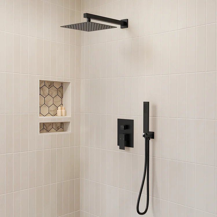 NEW IN BOX! Everstein Luxury Shower System, Black