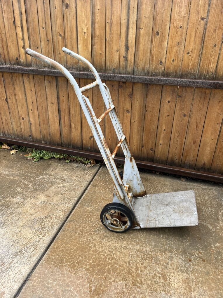 Industrial all metal handcart even the wheels