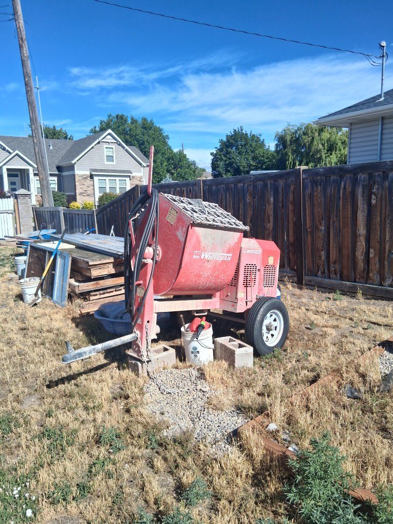 whiteman mortar mixer