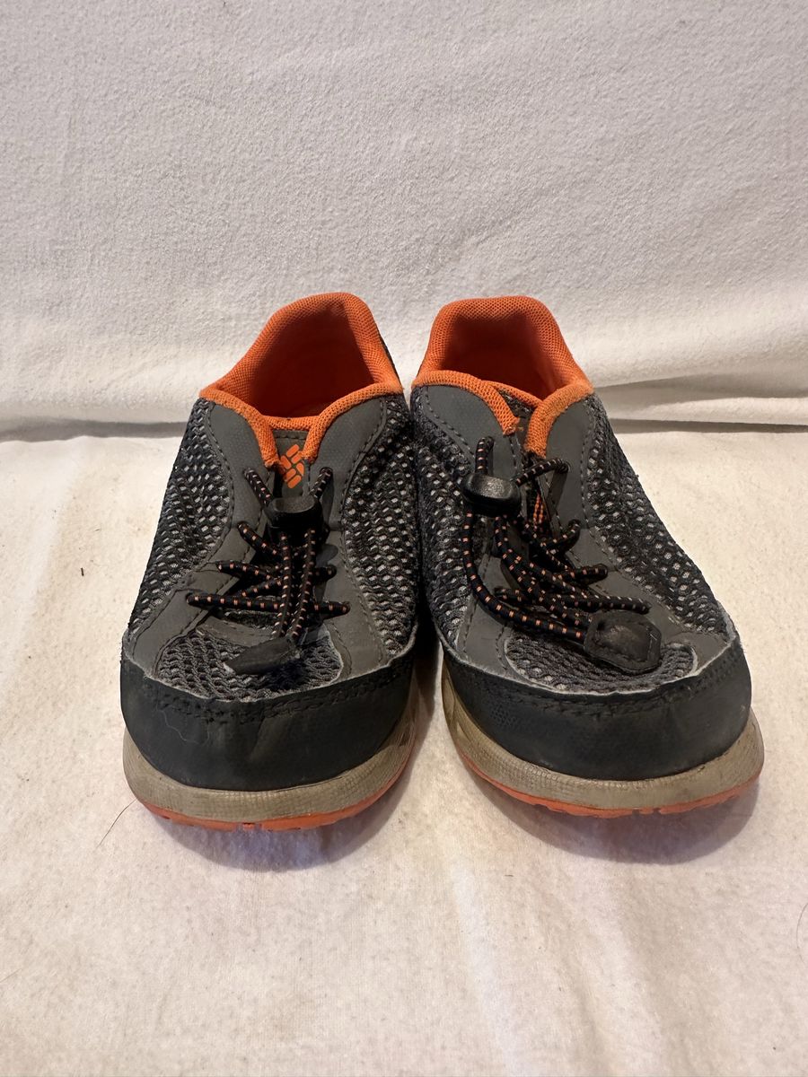 Columbia toddler size 12 gray mesh hiking shoes
